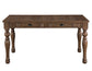 Joanna 59.5" 4-Drawer Dining Table, Brown