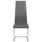 Montclair Upholstered Dining Side Chair Grey (Set of 4)