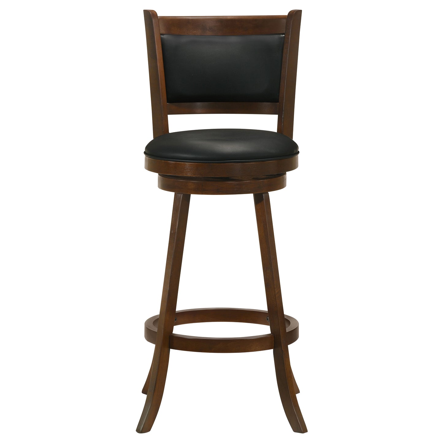 Broxton Upholstered Swivel Bar Chair Chestnut (Set of 2)