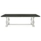 Aventine 112-inch Extension Dining Table Vintage Charcoal