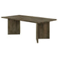 Tyler 80-inch Solid Wood Dining Table Mango Brown