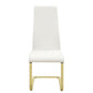 Montclair Upholstered Dining Side Chair White (Set of 4)