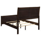 Carlton Wood Full Panel Bed Cappuccino