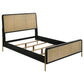 Arini 4-piece Queen Bedroom Set Black and Natural