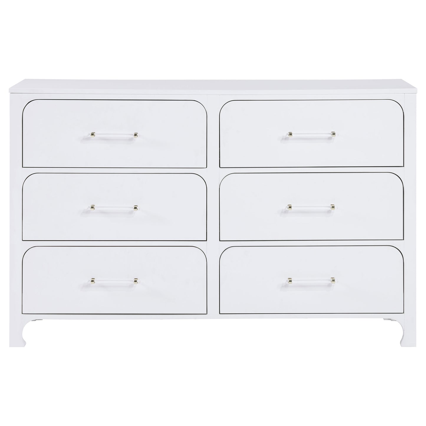 Anastasia 4-piece Queen Bedroom Set Pearl White