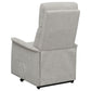 Herrera Upholstered Power Lift Massage Chair Beige