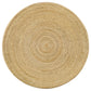 Artina Woven Rattan Round Coffee Table Natural Brown