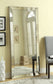 Barnett 30 x 70 Inch Full Length Floor or Wall Mirror Silver