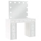 Regina Makeup Vanity Table Set with Lighting White