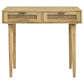 Zamora 2-drawer Entryway Console Accent Table Natural